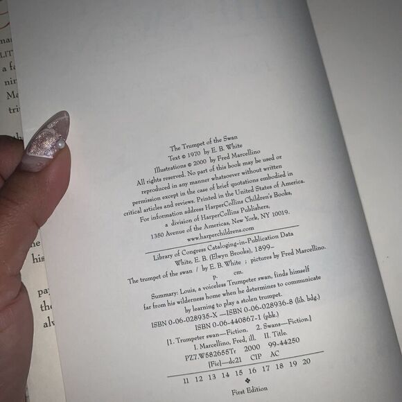 Vintage Book The Trumpet of the Swan by E. B. White (2000, Hardcover,Collector's - Picture 9 of 9